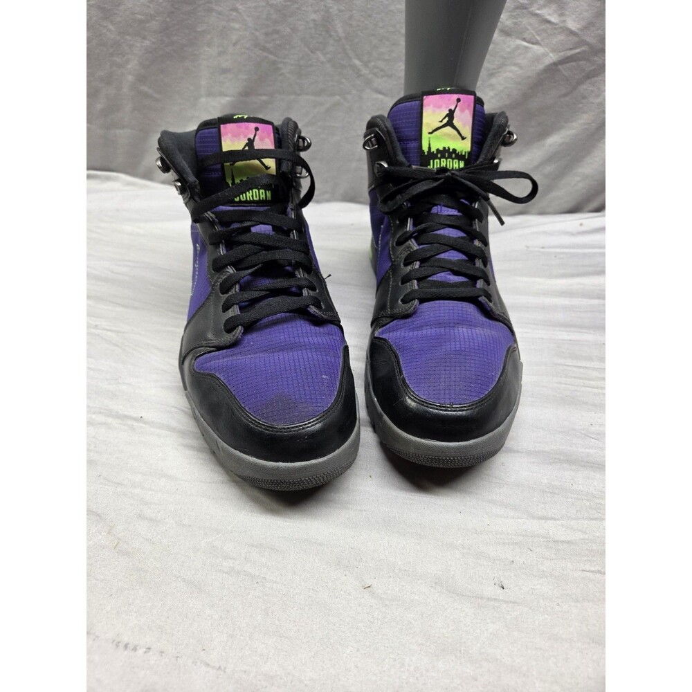 Nike Air Jordan 1 Trek Bel-Air Purple Joker Sz 13.5 616344-505 ACG Boot